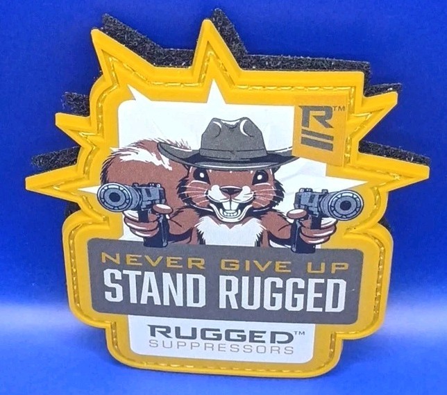 Rugged Suppressors SHOT Show 2025 Squirrel Stand Rugged Morale Patch