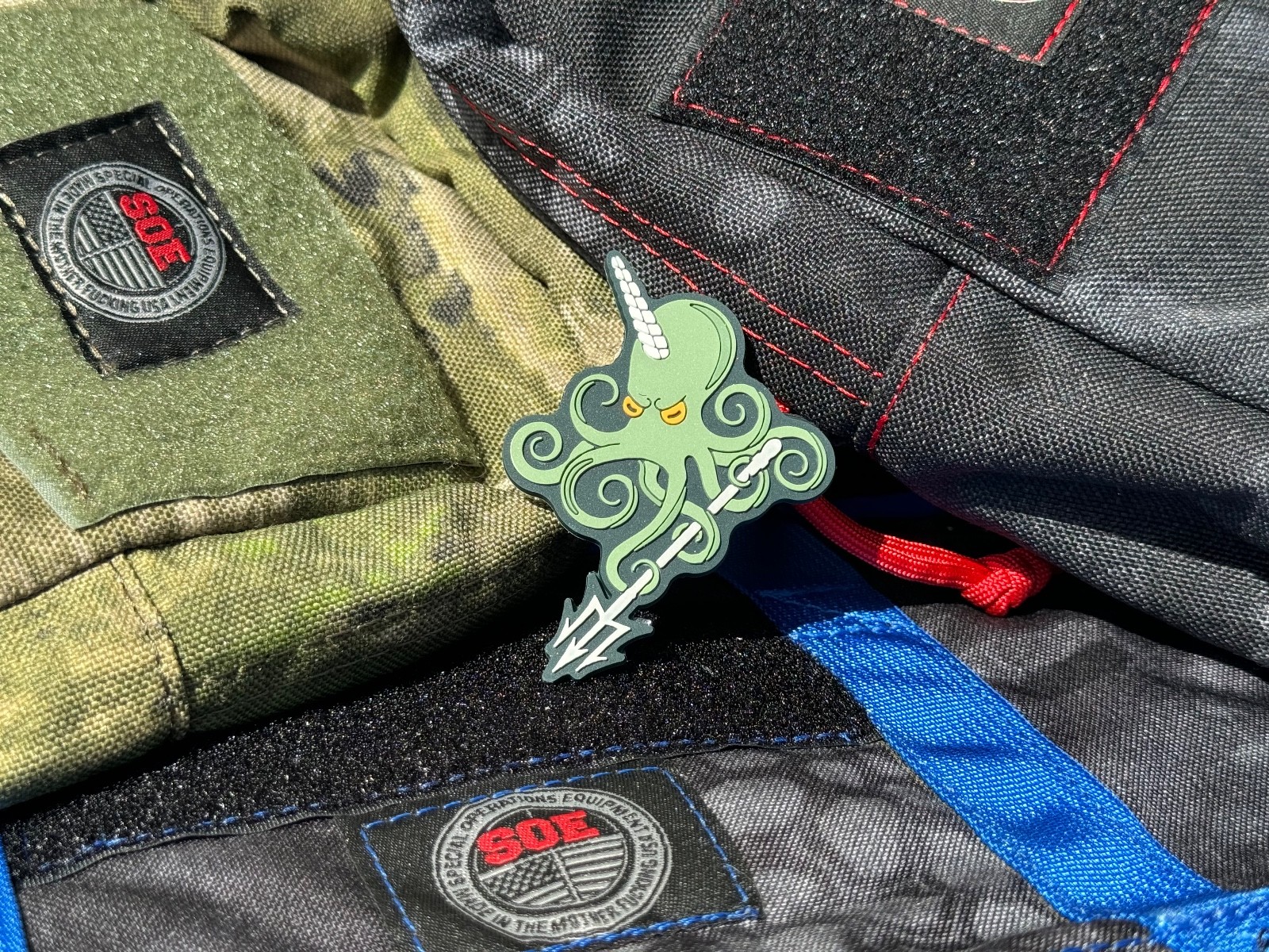 PROMETHEUS DESIGN WERX PDW SPD UET KRAKEN TRIDENT PATCH TAD GEAR STRIDER SOE DD