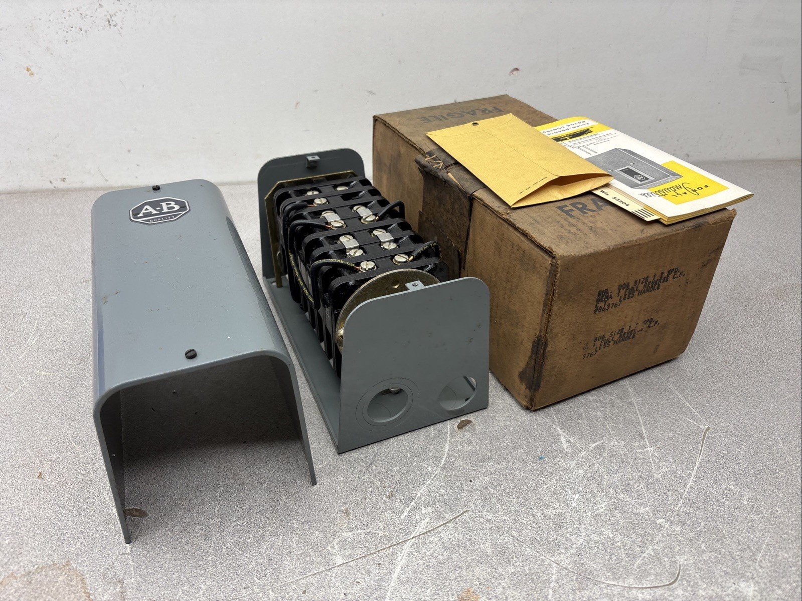 NEW Allen Bradley 806 Rotary Pilot Drum Switch; Size 1, 2 Speed Full Reversing