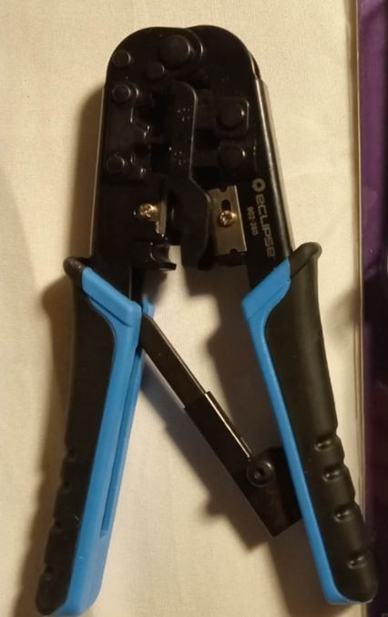 Eclipse 902-360 Ratcheted 6P 8P Modular Plug Crimper