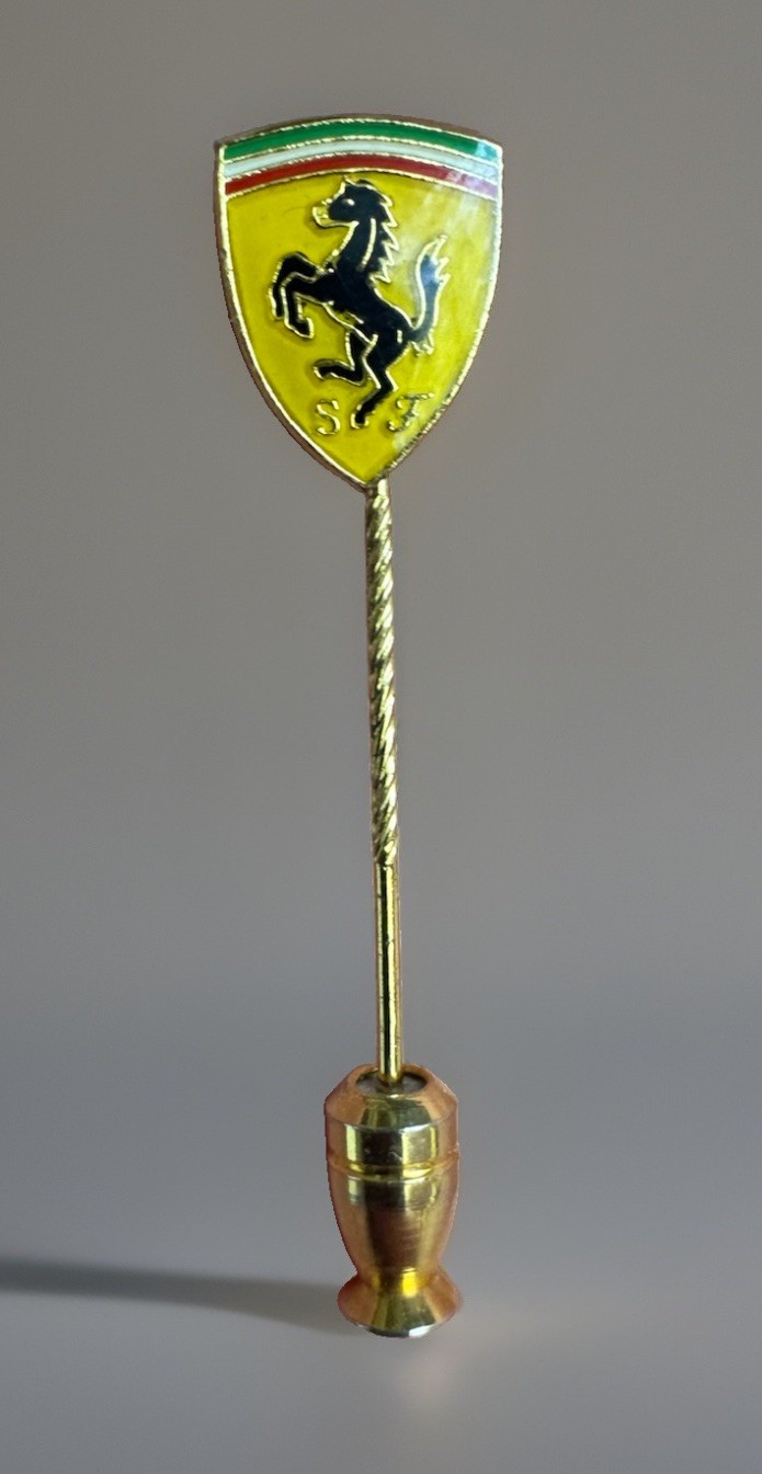 Ferrari Pin Vintage Pin — Scuderia Ferrari SF Cavallino Rampante