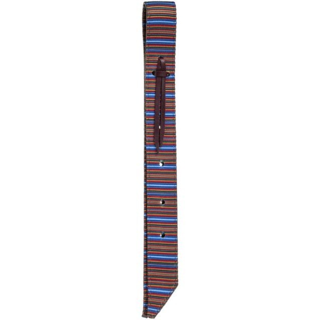 Tough-1 Narrow Serape Pattern Heavy Nylon Off Billet and Tie Strap Set 56-6000