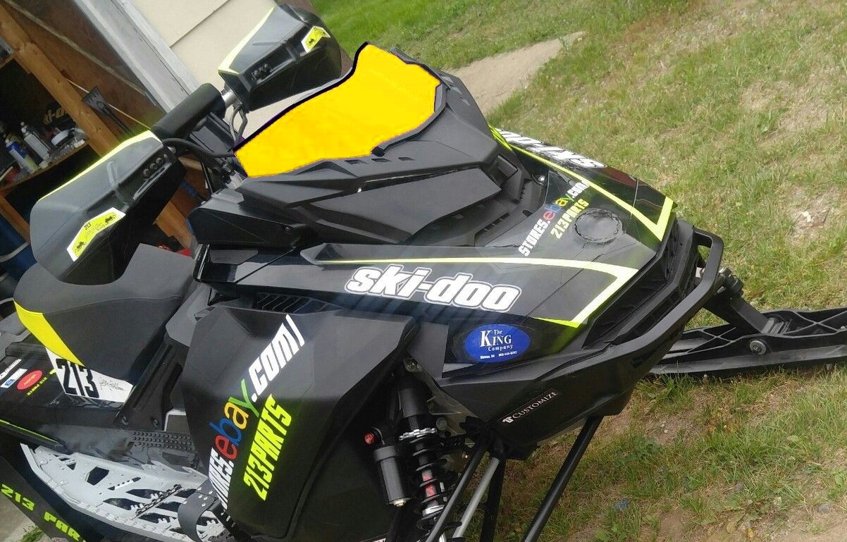 Low Yellow Windshield Fits Ski-Doo Rev Gen 4 600 850 900 ~ 213 Parts