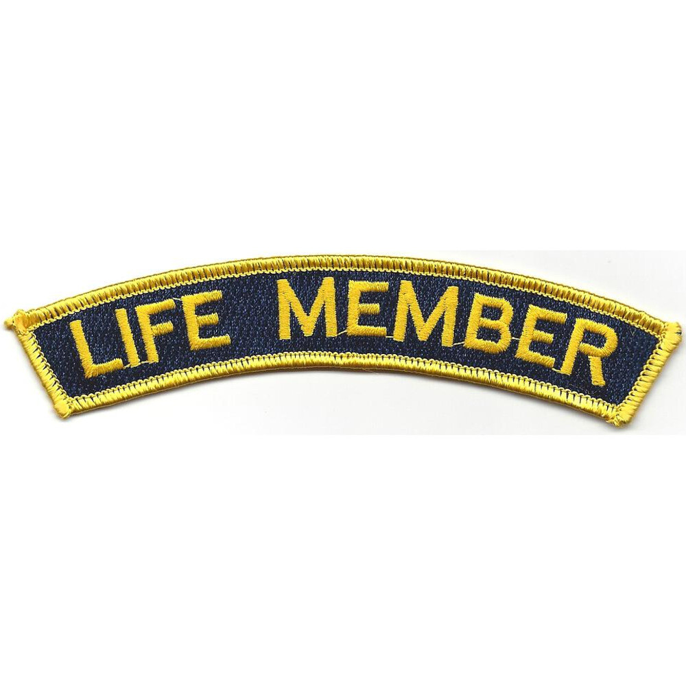 Life Member Rocker Patch