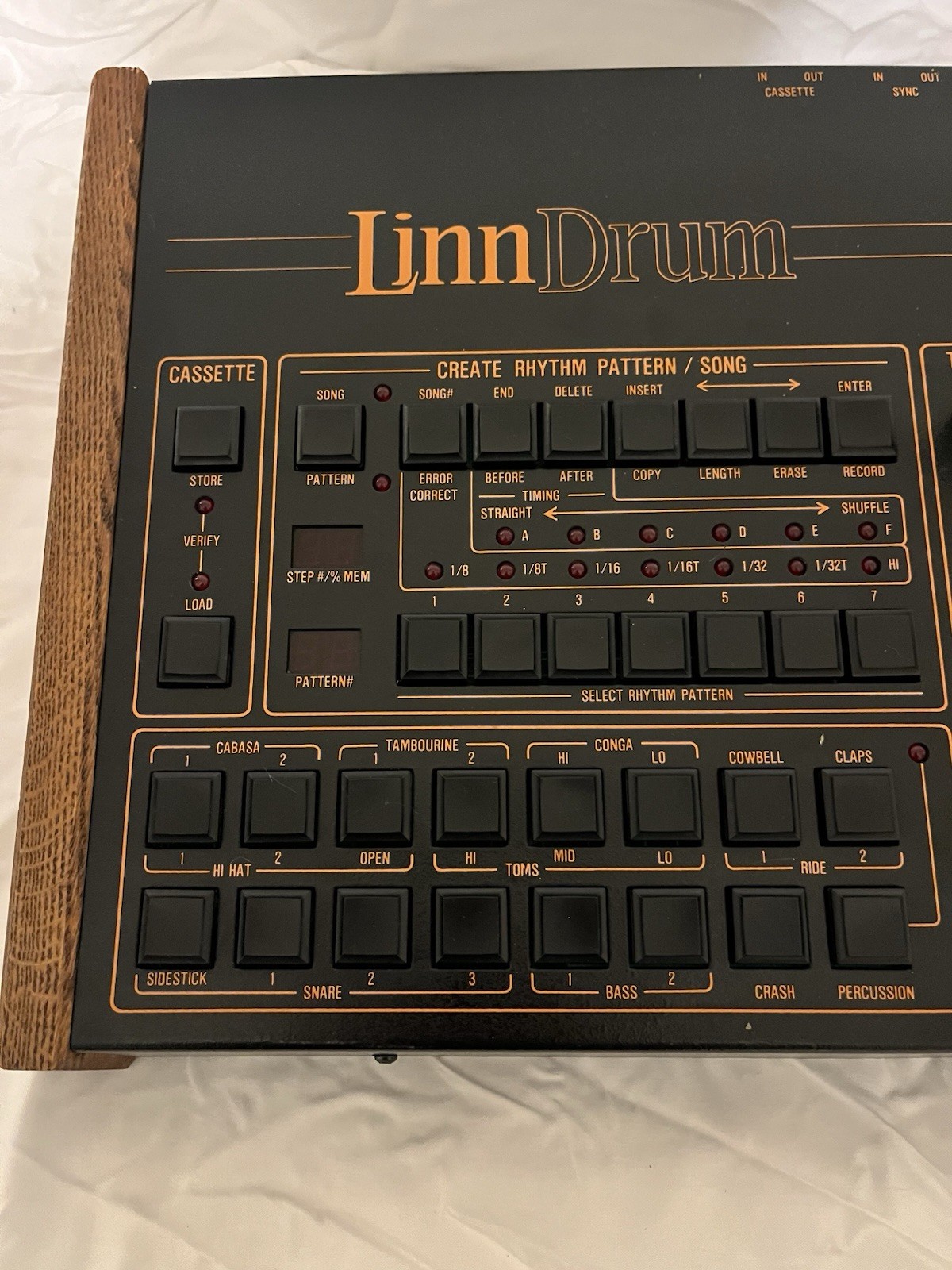 Linn Electronics Linndrum LM-2 Rare Vintage Drum Machine Synthesizer Working