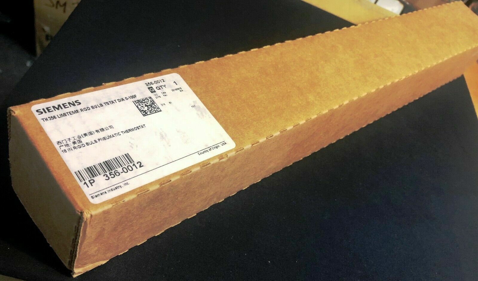 SIEMENS 356-0012 THERMOSTAT LIMITERM * NEW IN BOX *