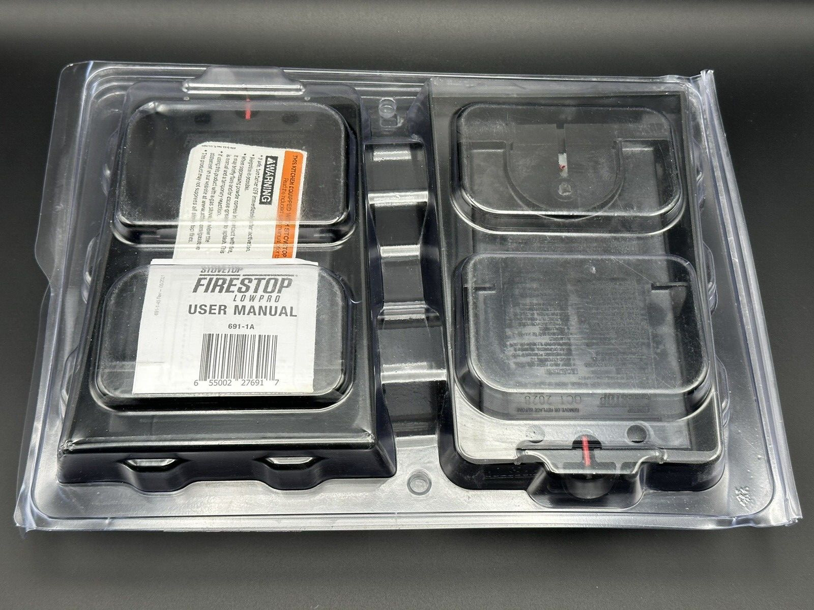 Pair of StoveTop Firestop LowPro Automatic Cooktop Fire Suppression 691-1A