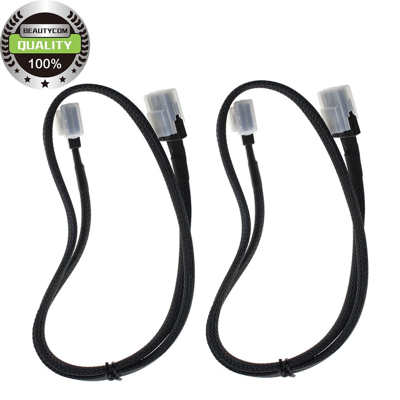 2 SATA Cables 29.5in Pack SAS A B For Dell Poweredge H700 M246M 0M246M R610 R710