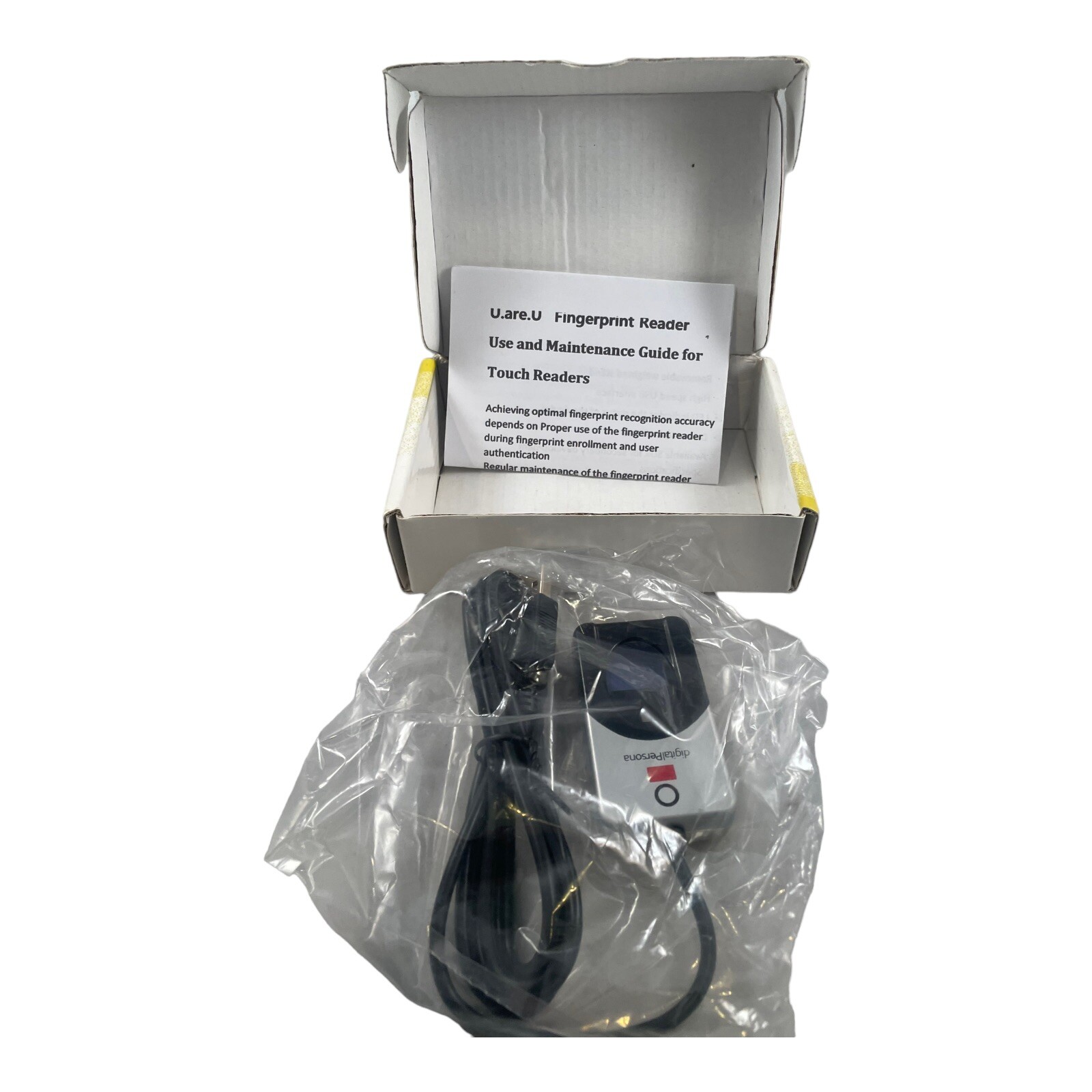 Digital Persona Fingerprint Recognition System URU4000B NOS URU 40008 Sensor