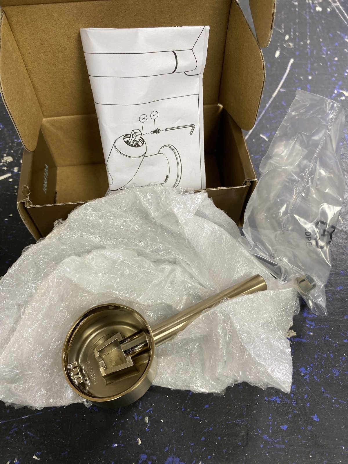 Brizo HLK175-GL Odin Pull-Down Kitchen Faucet Lever Handle - Luxe Gold
