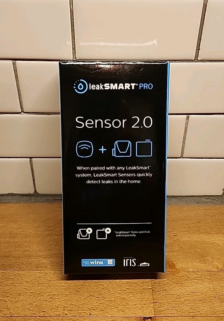 *Sealed* leakSMART Pro 8850600 Sensor 2.0 Wireless & Waterproof Leak Detector