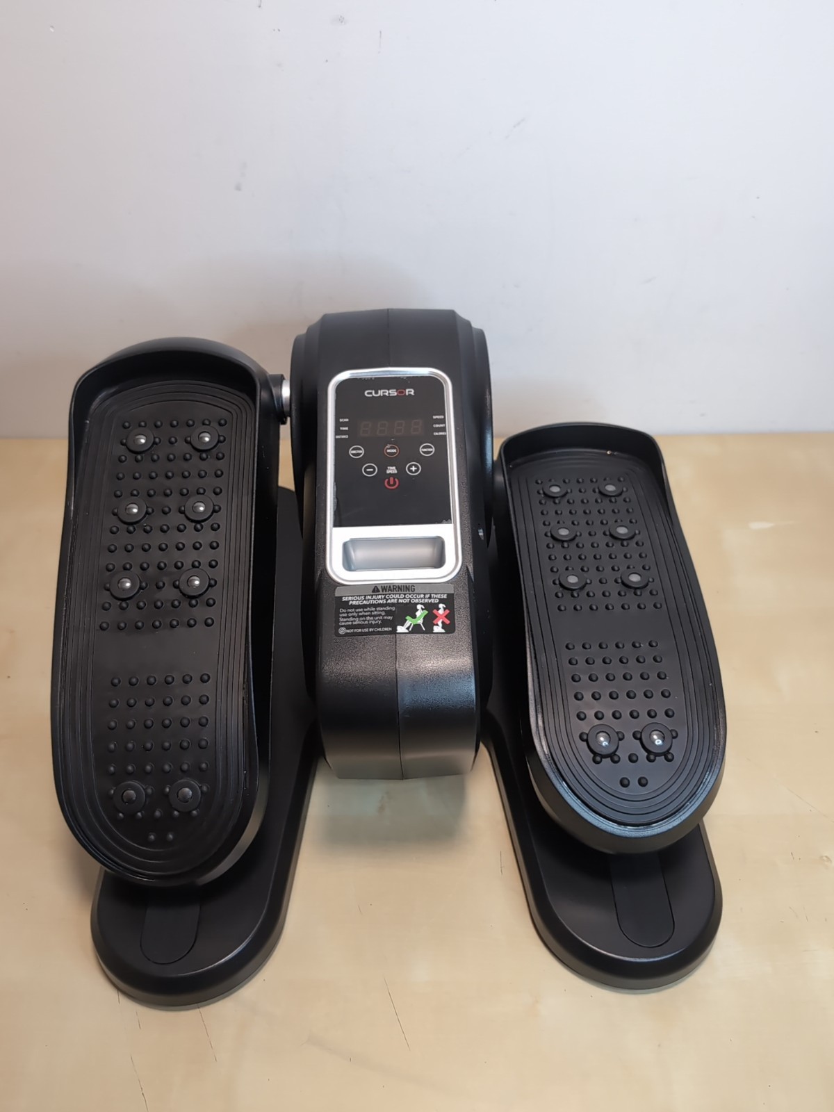 CURSOR FITNESS Under Desk Pedal Exerciser, Elliptical Machine No Remote