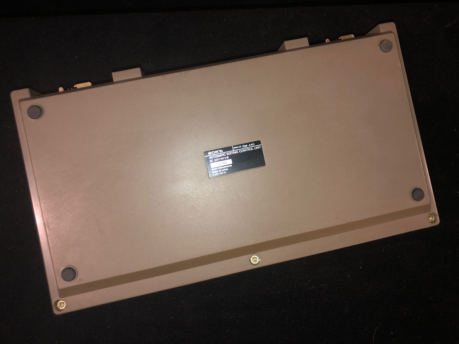 SONY RM-440 Professional Video Automatic Editing Control Unit *UNTESTED*