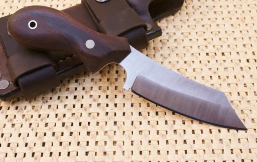 Carbon Steel Fixed Blade Tanto Knife Hunting Skinning Camping Tactical Outdoor