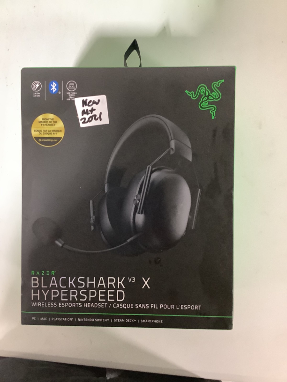 New Razer Blackshark V3 Black RZ04-0541 Wireless Gaming Headset Multi-Platform