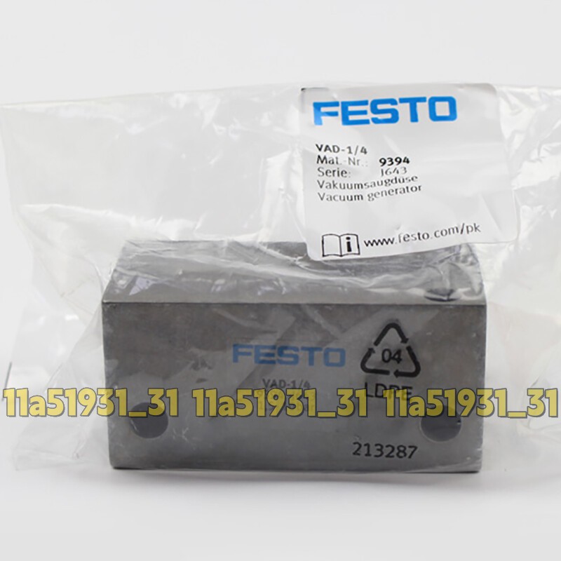 1PCS NEW FESTO VAD-1/4 9394 Vacuum Generator FREE SHIPPING High Quality