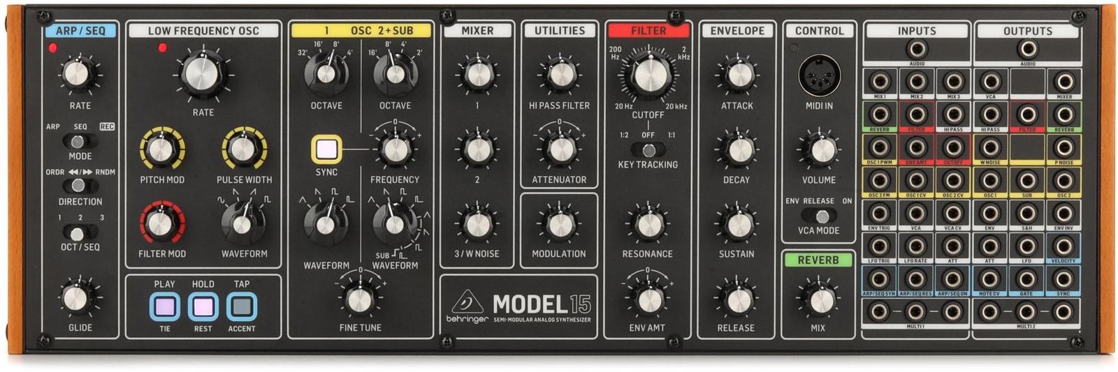 Behringer Model 15 Semi-modular Analog Synthesizer