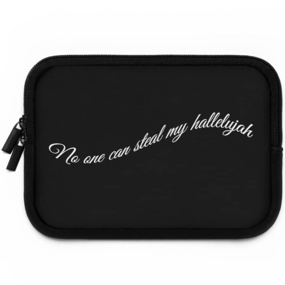 Laptop Sleeve "Hallelujah" in 5 Sizes nn