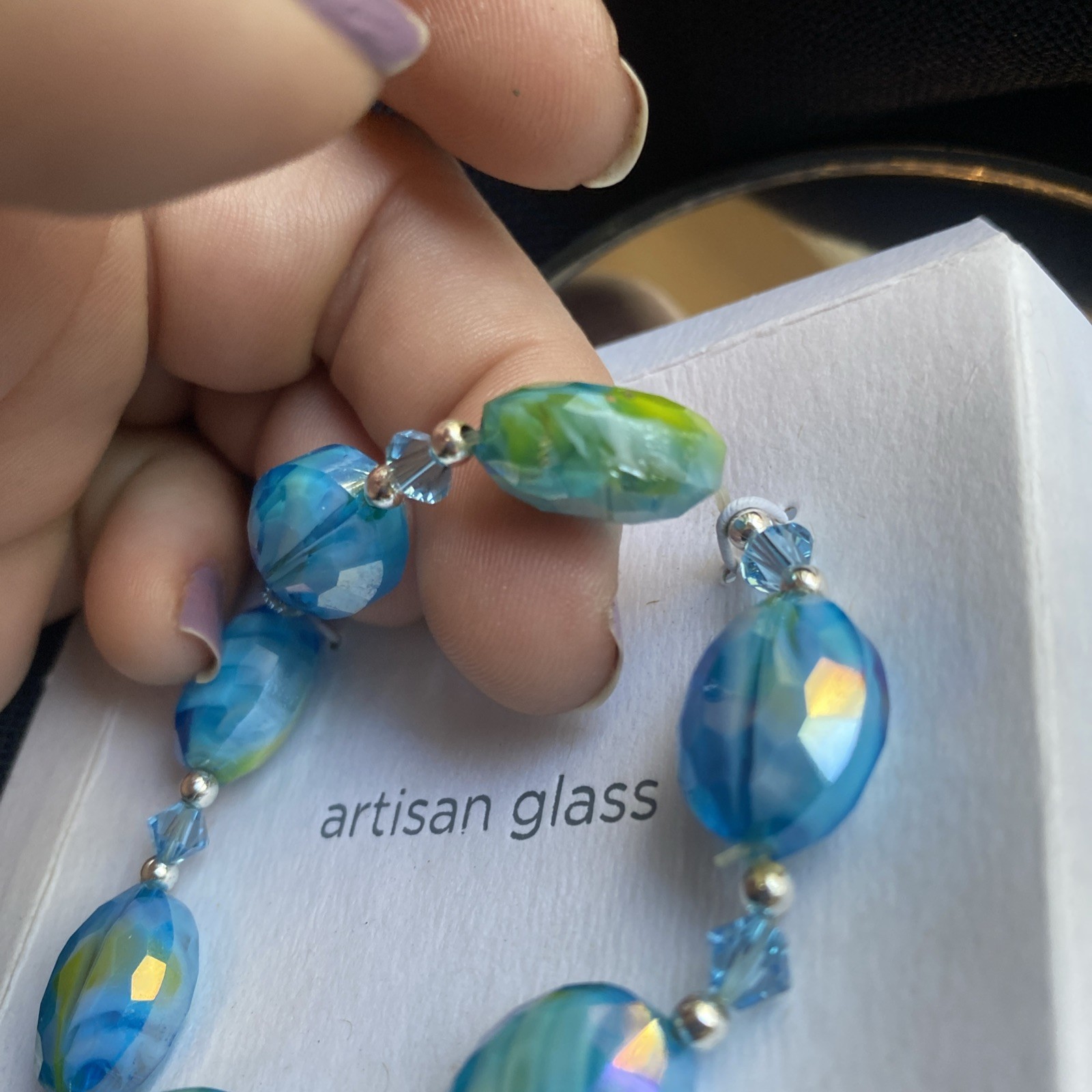 Artisan Glass Bracelet