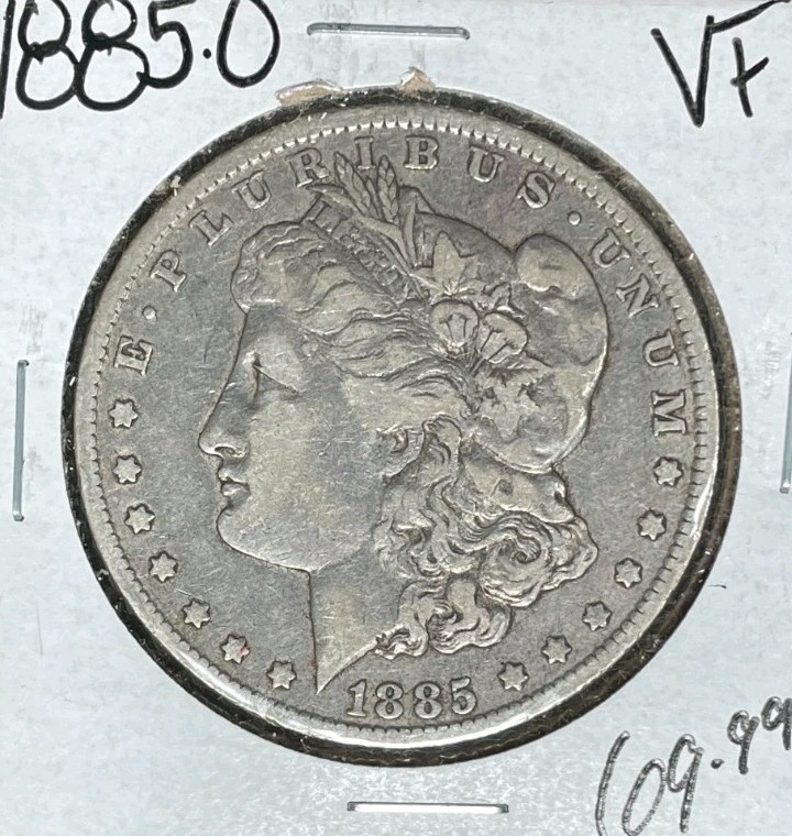 1885-O MORGAN SILVER DOLLAR ~ VF ~NICE COIN~