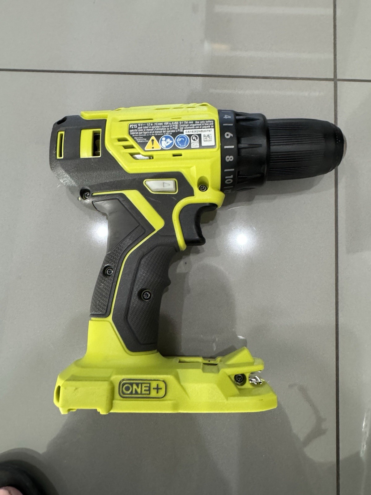 Ryobi P215 18V 2-Speed 1/2 Inch Drill/Driver