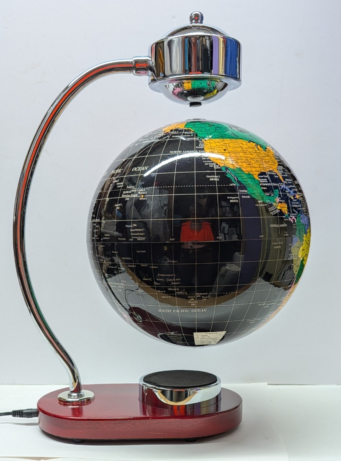 CRAM Magnetic Levitation Floating Globe 8''