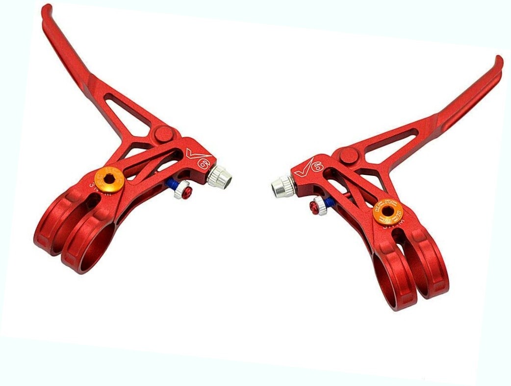 KCNC V6 VB6 MTB Brake Lever , 66g , Red    LIGHTWEIGHT CYCLING