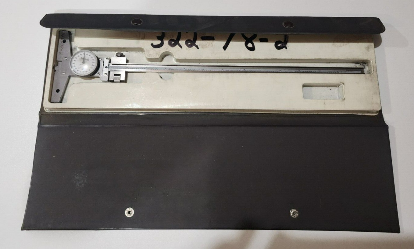 Mitutoyo Shockproof 150 MM Vernier Depth Gauge w/Case 0.001" Graduation PN.31