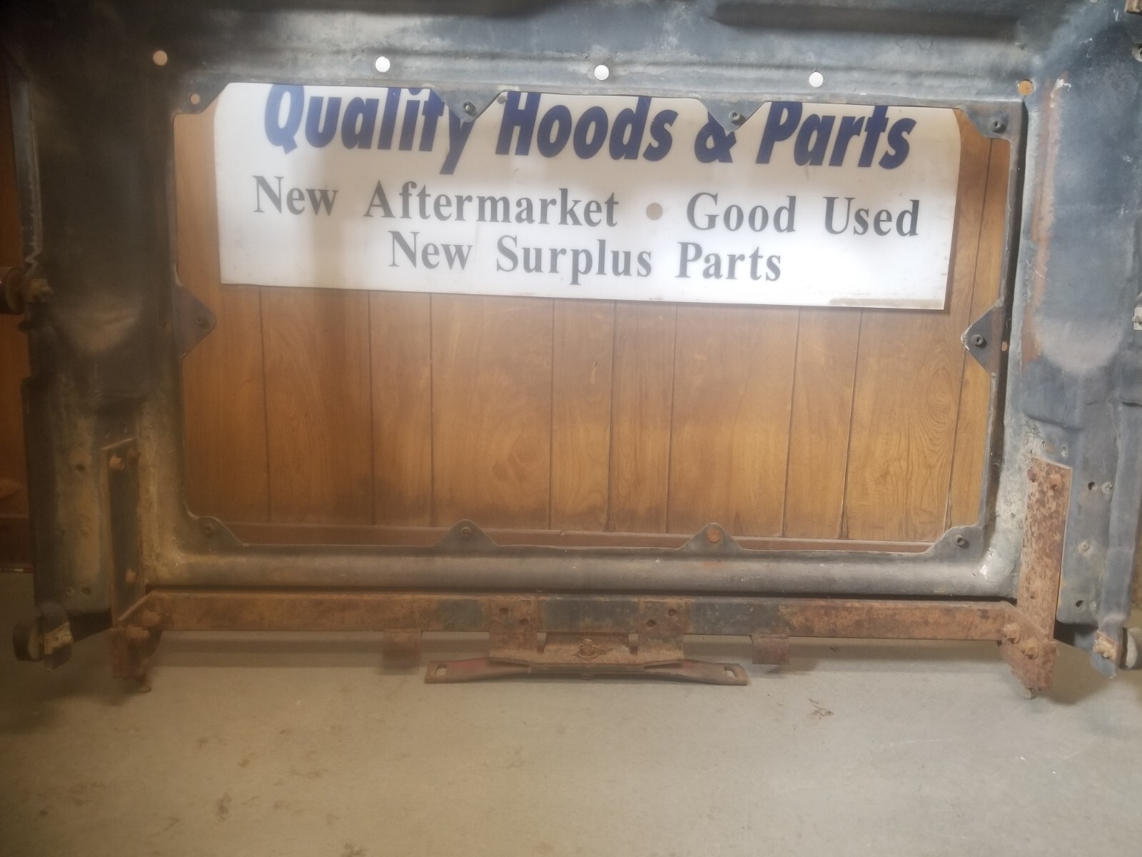 Autocar ACL Front Surround Structure for Side Hood, Used Great shape,No Damage.
