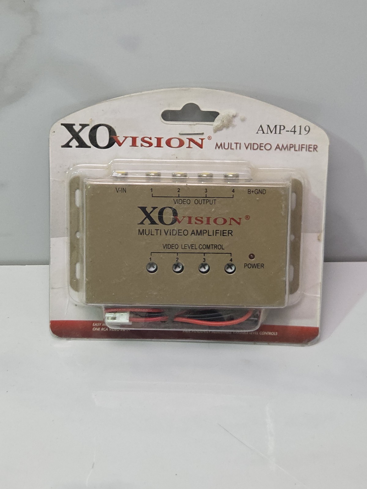 XO Vision Multi Video Amplifier AMP-419 BRAND NEW