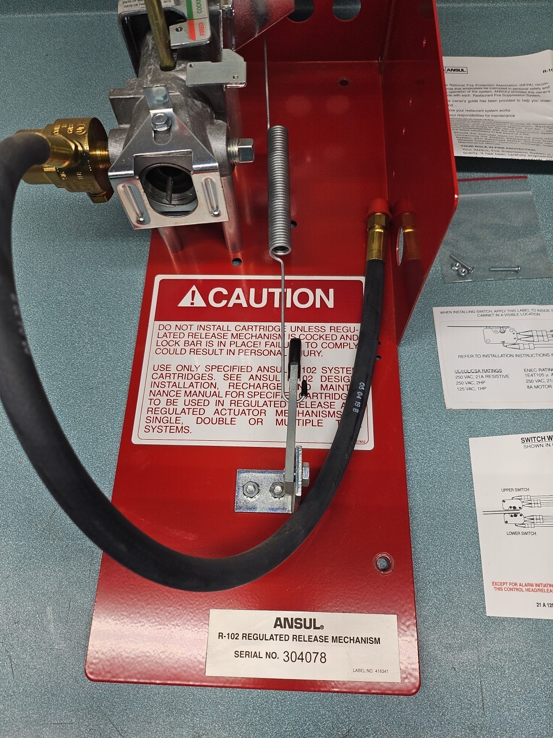 Ansul R-102 Mechanical Regulated Release
