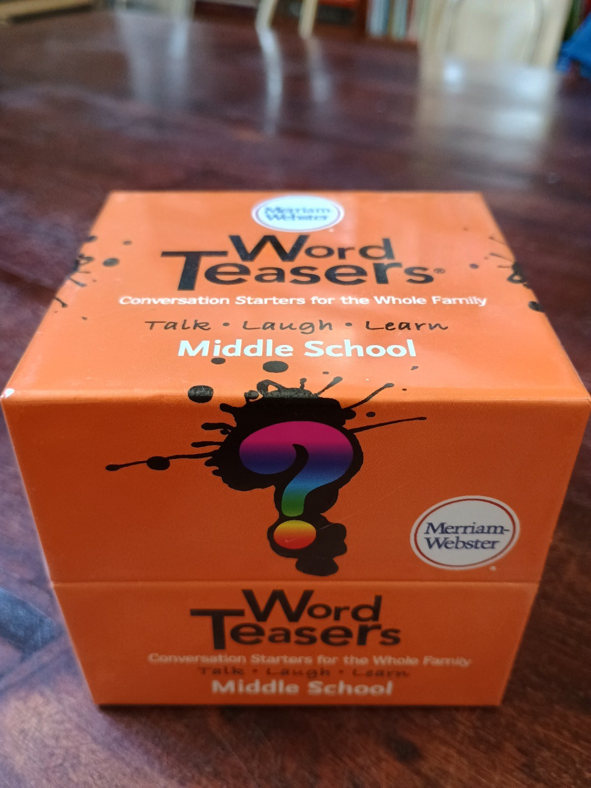 Word Teasers Card Game Middle School Box SW (New)