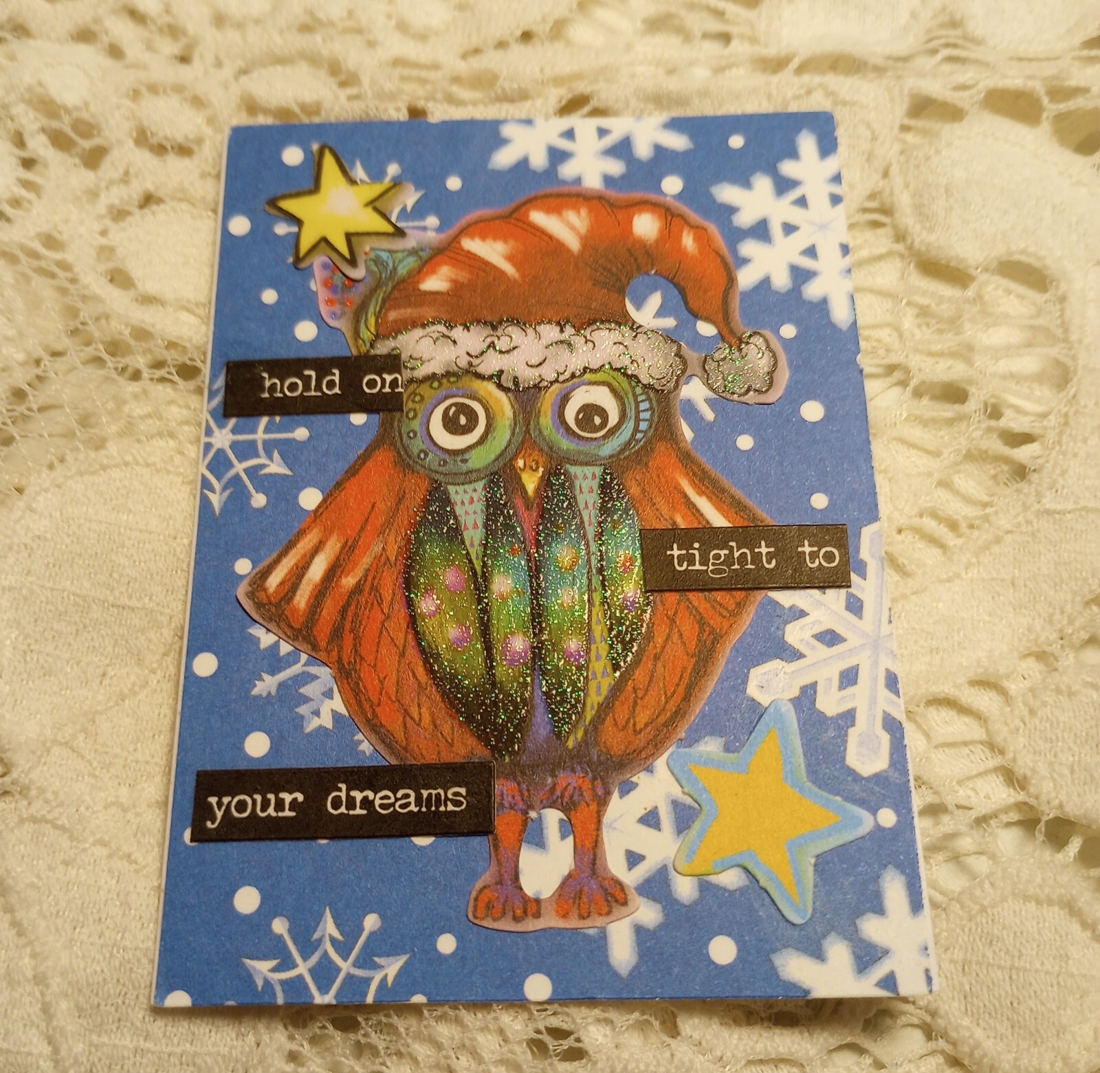 Artist Trading Card ACEO Mixed Media Ooak