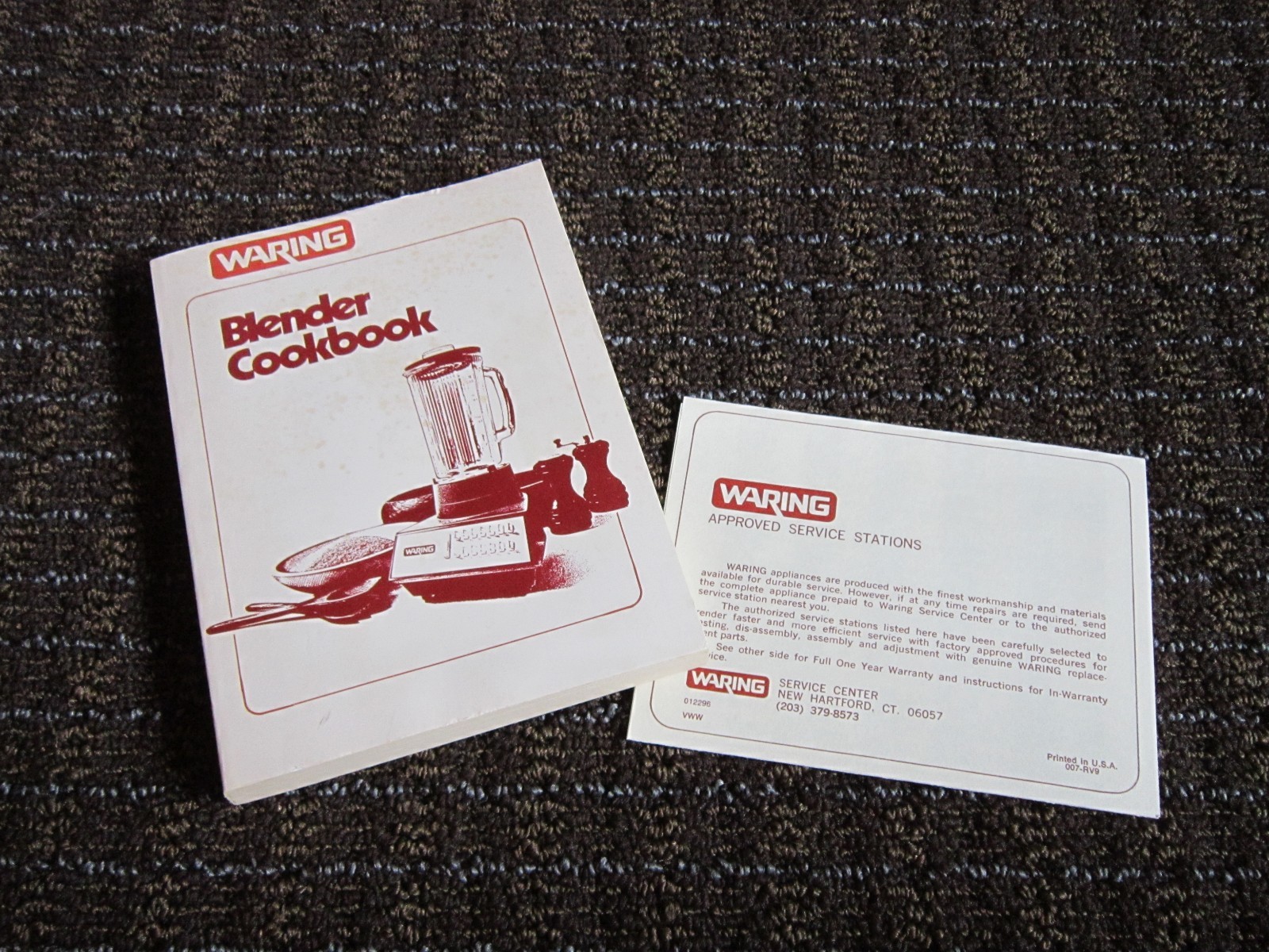 Vintage Waring Blender Cookbook 258 pages! BOOK Lots of recipes! 1980 Use & Care