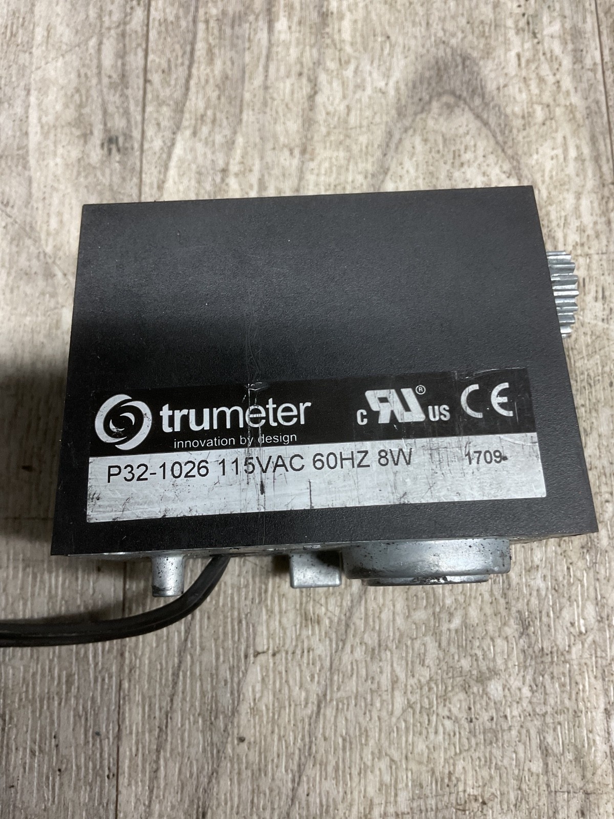 Trumeter P32-1026 Electromechanical Counter, 6-Digit, #4010PT7