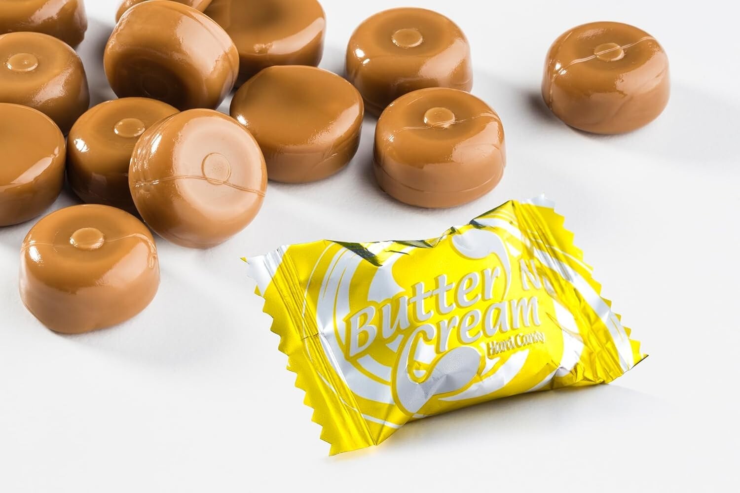Colombina Butter 'N' Cream Butter Toffee, Old Fashioned Hard Candy (4 Pounds)
