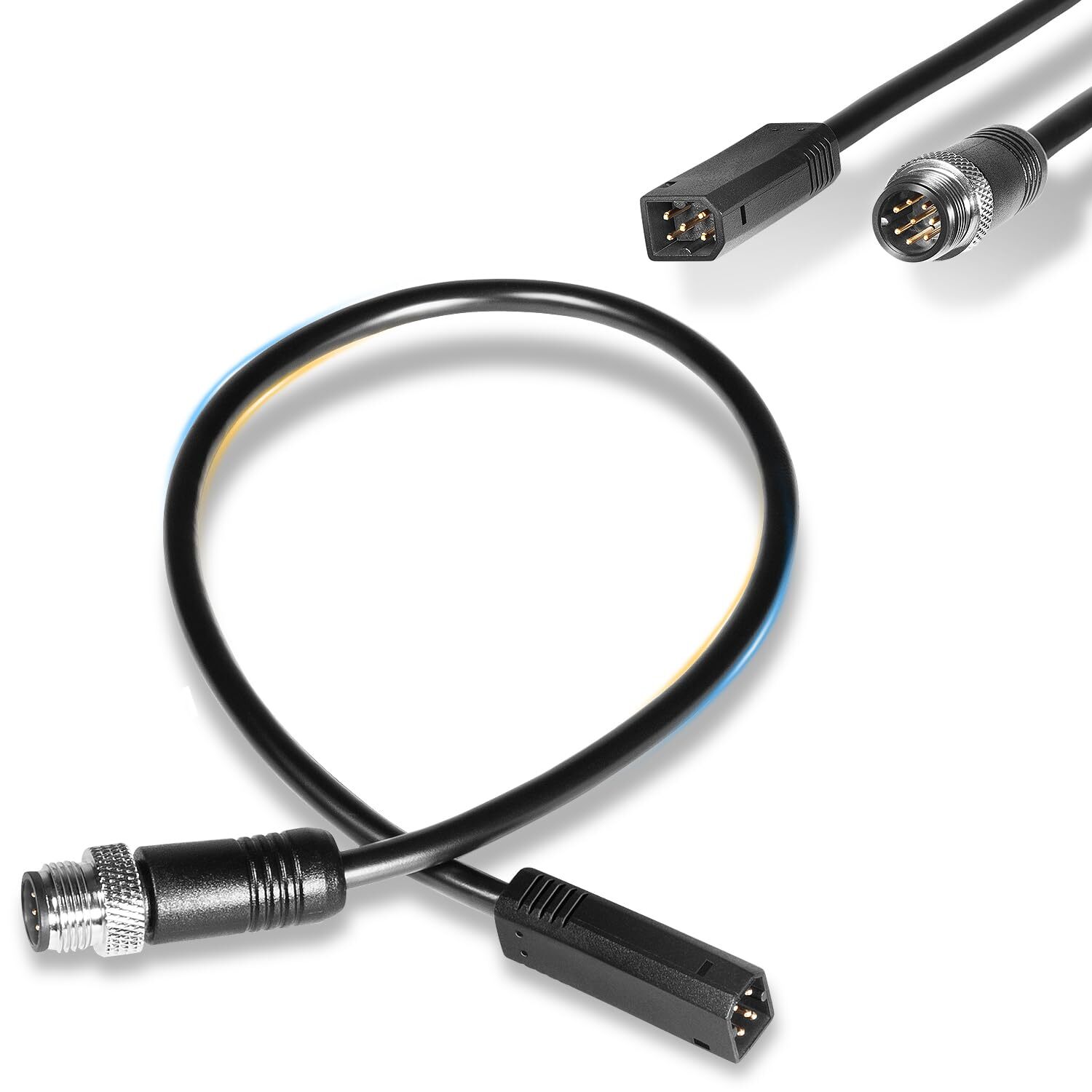 720074-1 AS EC QDM Ethernet Dongle Adapter Cable for Humminbird Helix Fish Fi...