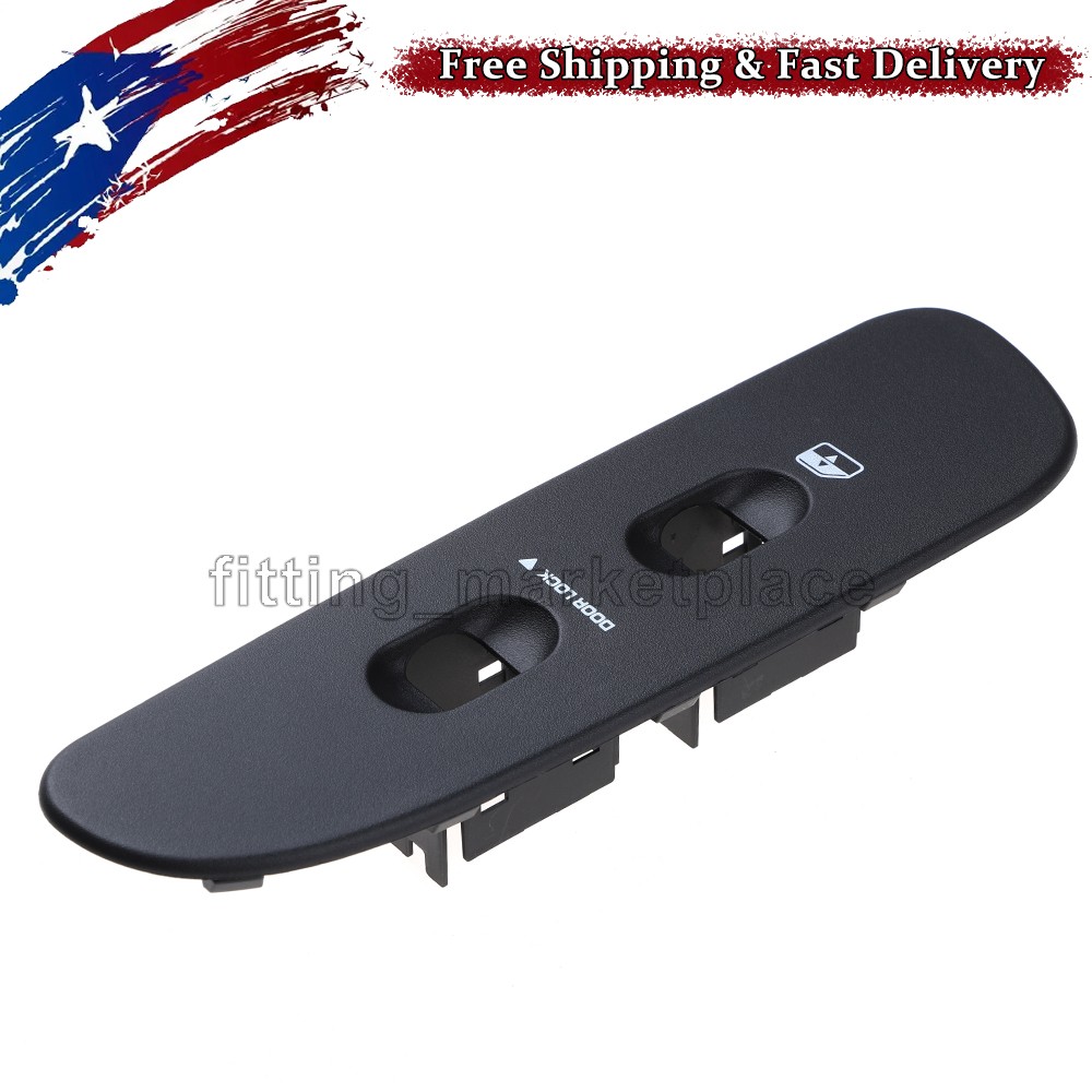 5HZ72XDVAC Door Window & Lock Switch Bezel For 02-05 Dodge Ram 1500 2500 3500