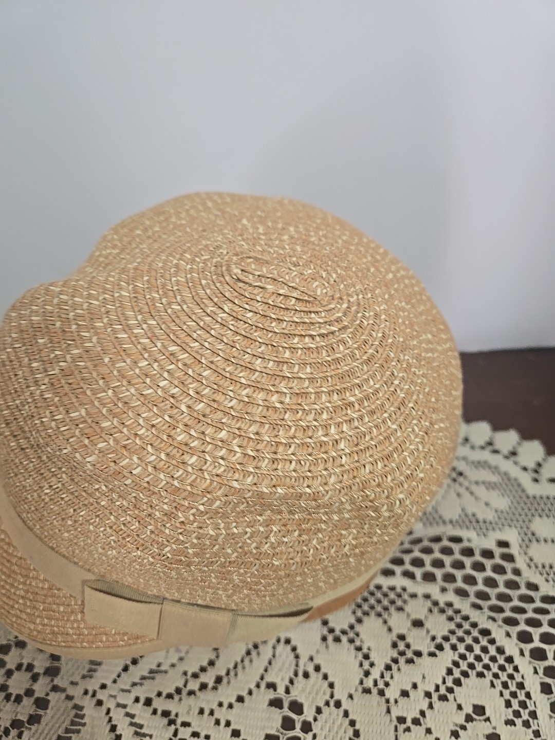 Straw Studios Sun Hat Boho Beach Pool Costal Beige Resort Vacation Wear Women’s