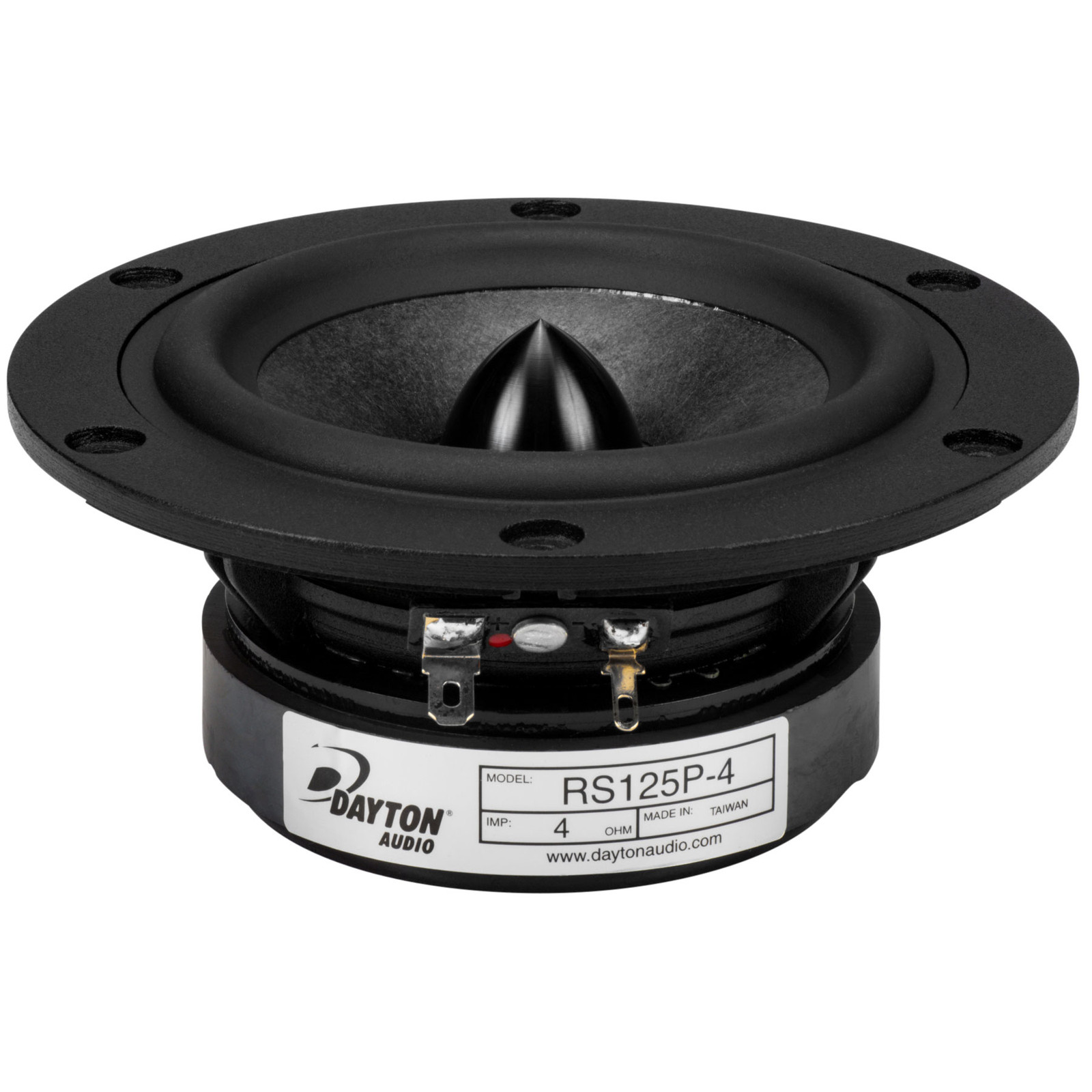 Dayton Audio RS125P-4 5" Reference Paper Woofer 4 Ohm
