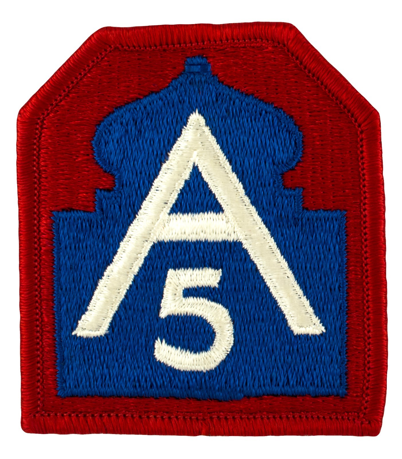 Fifth 5th US Army Embroidered Patch (014) 2 1/2" x 2" Embroidered Patch 46251