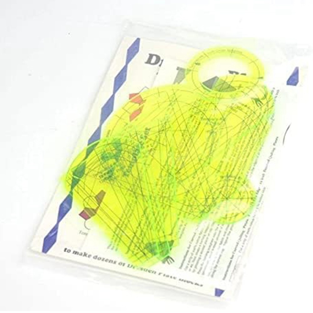 Dresden Quilting Template Set Template Patchwork Tool (10 Pieces) C8V23057