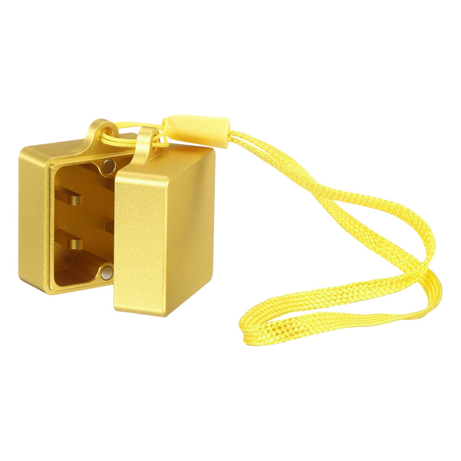 2 in 1 Switch Opener Aluminum Keyboard Switch Opener Magnet with String Gold