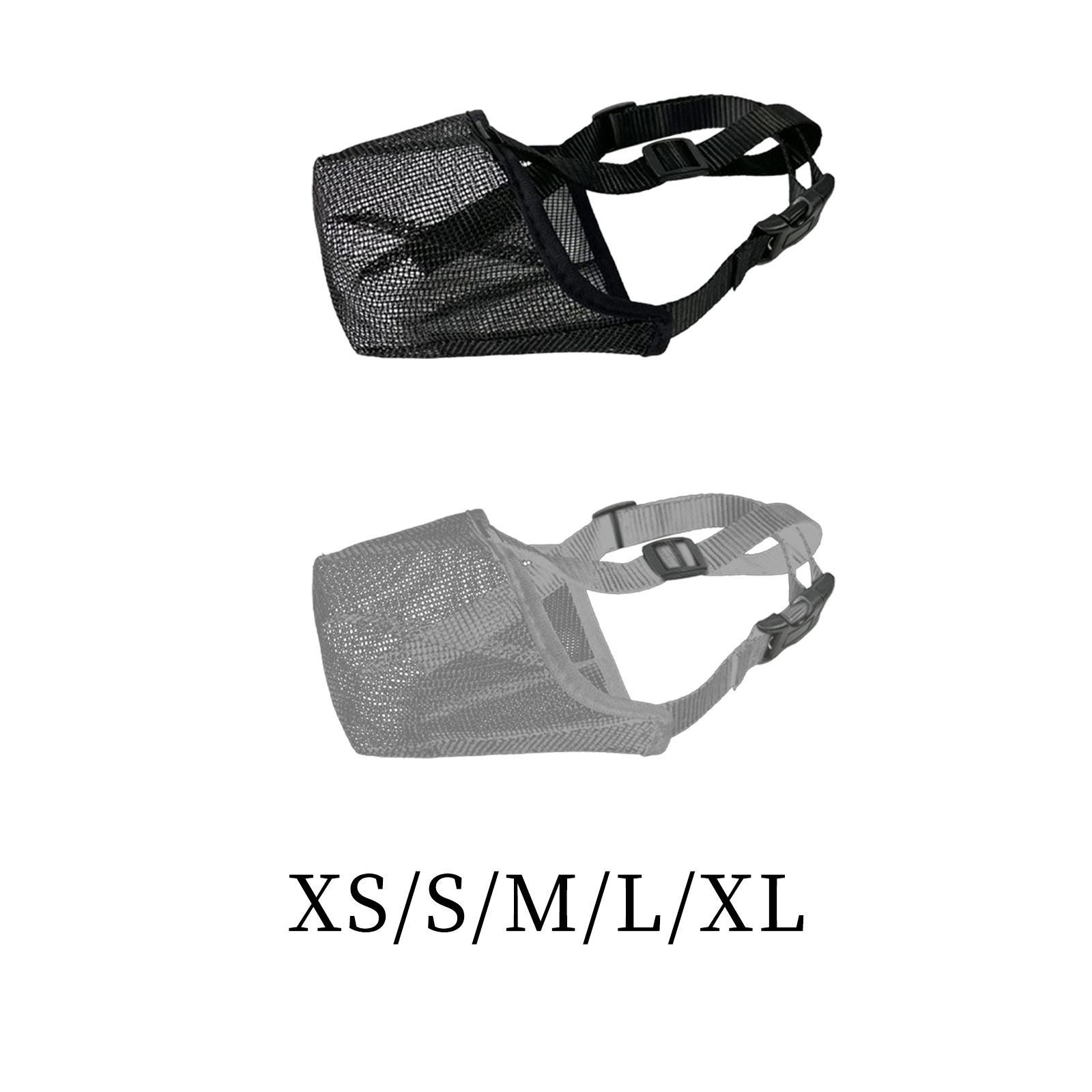 Muzzle for Dog with Adjustable Straps Mesh Cover Cover for Behavior Training