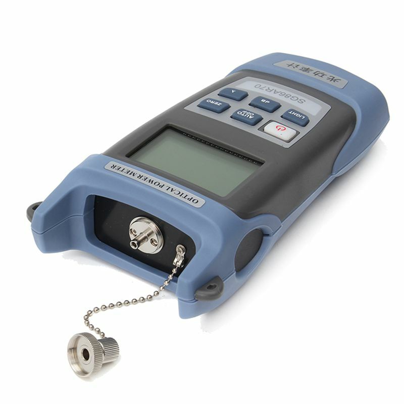 Fiber Optic FTTH Tool Kit with FC-6S Cleaver Optical Power Meter Visual US