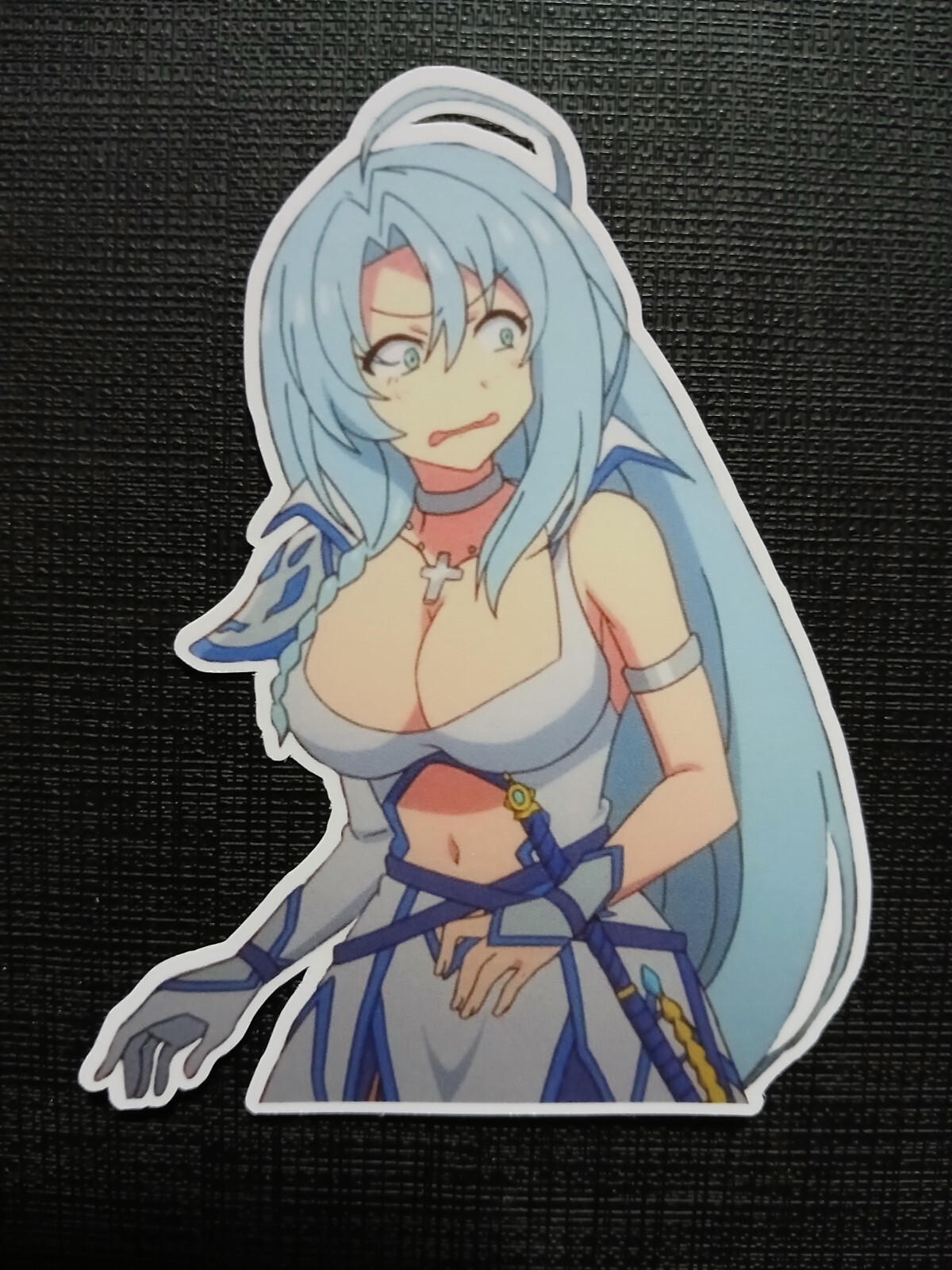 Snow Combatants will be Dispatched Funny Glossy Sticker Anime Waterproof!