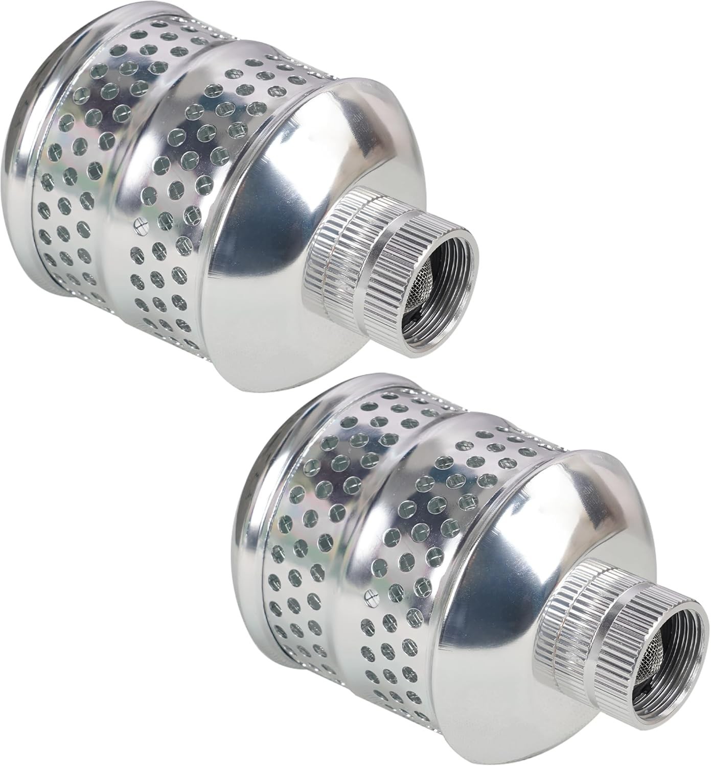 2 Pack Bubbler Sprinkler Heads, Aluminum Diffuser Flood Nozzle for Delicate