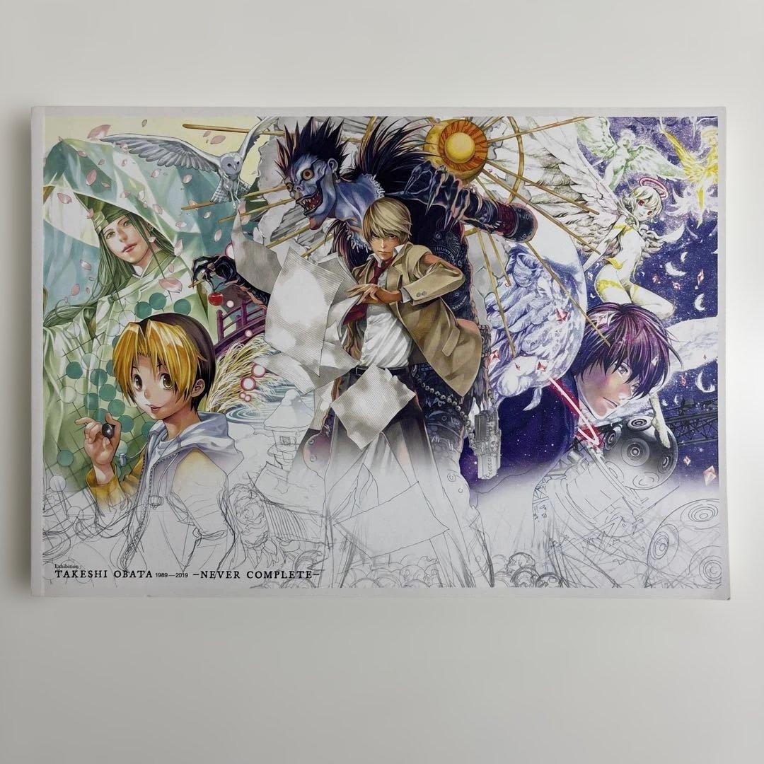 Takeshi Obata Exhibition Art Book Set “NEVER COMPLETE” 30th Anniversary Official
