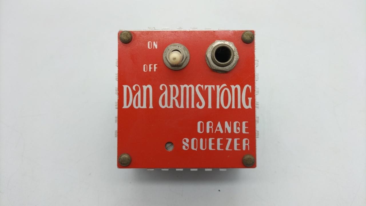 DAN ARMSTRONG Orange Squeezer Compressor Used Guitar Effects Pedal
