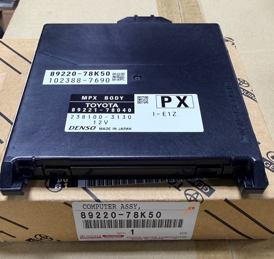 LEXUS UX SERIES 2018-2021 COMPUTER ASSEMBLY 89220-78K50